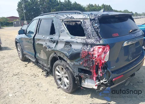 2020 Ford Explorer Xlt z USA, uszkodzony, nr VIN 1FMSK8DHXLGA49490